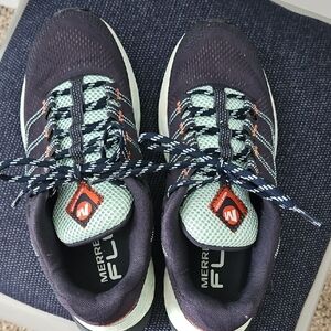 Merrell Navy and Mint Athletic Shoes